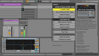 Learn EQ and Filter Types with HandsOn Activities in Ableton Live [upl. by Reld]