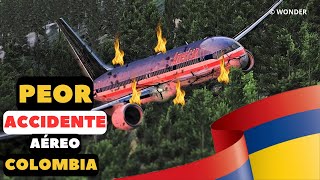 El PEOR accidente aéreo de COLOMBIA  AMERICAN AIRLINES 965 cali accidenteaereo colombia [upl. by Balcer]