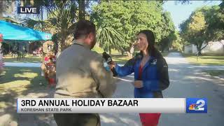 Koreshan State Park hosts Holiday Bazaar [upl. by Aelanej195]