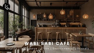 Simple wabi sabi style coffee shop design [upl. by Edrock]