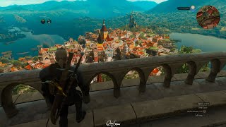 Beauclair City amp Palace Toussaint tour walkaround  The Witcher 3 Wild Hunt [upl. by Andromeda230]