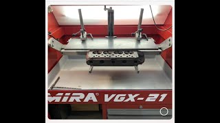 Mira VGX21 valve seat cutter bench [upl. by Salli396]