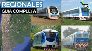 Trenes REGIONALES de Argentina GUÍA COMPLETA [upl. by Wilhelmina736]