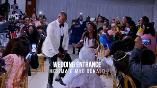 South African BEST Bridal Entrances Dance  MOSIMA amp MacDONALD  Wedding [upl. by Gnilyarg]