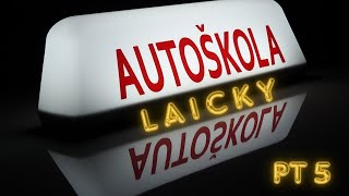 Autoškola Laicky pt5  SPRÁVNE Držanie volantu počas jazdy autom [upl. by Ahtreb]