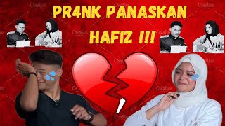 TIQAH MASIH NAK KANDA BERBANDING HAFIZ  HAFIZ TAK BOLEH TERIMA KENYATAAN [upl. by Frederigo]