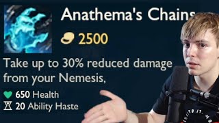 LS  THE ITEM LEAGUE NEEDS Anathemas Chains Thoughts [upl. by Ajssatan844]