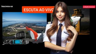 Aeroporto do Galeão Rio de Janeiro  RJ  Brasil ESCUTA AÉREA Aeroporto Ao Vivo Galeão Ao Vivo [upl. by Aimahc]