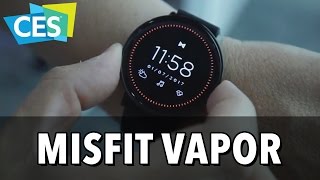 VAPOR O PRIMEIRO SMARTWATCH DA MISFIT [upl. by Attelliw]