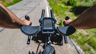 ROAD BIKING WITH CROSSCALL ACTIONX3 amp XBIKE [upl. by Ecallaw]