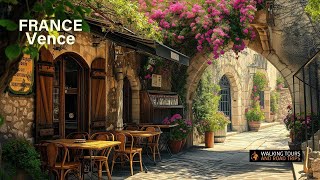 Vence France 🇫🇷 A Beautiful Town Tour in the Heart of Provence  A Relaxing 4k video walk [upl. by Brasca]