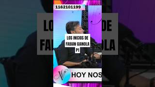 LOS INICIOS DE FABIÁN GIANOLA numerologia fabiangianola television podcast streaming aire fyp [upl. by Akyeluz]