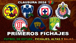 ✅ NUEVOS FICHAJES CONFIRMADOS LIGA MX CL2024  NUEVO DT PARA CHIVAS JONATHAN SE VA DEL AMÉRICA [upl. by Aisel]