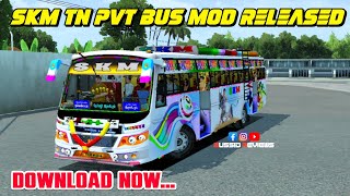 SKM TN PVT BUS MOD RELEASED😎BUSSID REVIEWS [upl. by Ntsud]