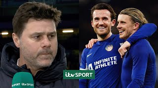 Gary was upset at Liverpool winning  Pochettino responds after Chelseas FA Cup over Leeds [upl. by Atsirhc]