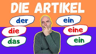 Die Artikel  Learn German  Deutsch lernen [upl. by Tonina414]