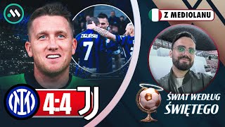 ŚWIĘCICKI PO INTER  JUVENTUS 44 ZIELIŃSKI JAK LEWANDOWSKI SZALONY HIT NA SAN SIRO [upl. by Eiltan]