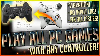 MADE NEW VIDEO🔧How To Play All PC Games With Any Controller or Generic USB Gamepad X360CE✔️ [upl. by Eikcuhc]