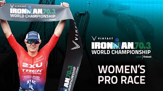 Womens Professional Race Coverage  2023 VinFast IRONMAN 703 World Championship [upl. by Ponzo]