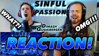 Dimash Qudaibergen  Sinful Passion live FIRST REACTION WE HADNT HEARD ANYTHING YET Feat FOC [upl. by Sonafets]