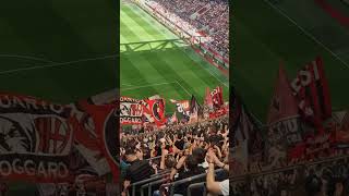 LA NUOVA COREOGRAFIA DELLA CURVA SUD MILANO [upl. by Hefter134]