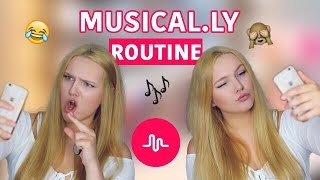 ♫ ♪ Meine MUSICALLY ROUTINE  Die beste APP gegen Langeweile im TEST  Annaxo 2016 [upl. by Assirek]