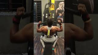 Back workout  gym motivation [upl. by Adleremse]