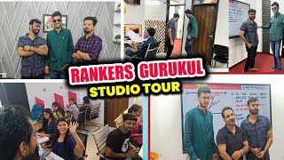 Rankers Gurukul के Studio में अचानक पहुँचा 😎  Meet Aditya Ranjan Sir 🔥 [upl. by Kallista]