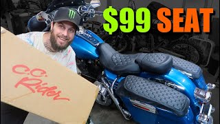 “CHEAP” Harley Seat Review CC Rider [upl. by Moss86]