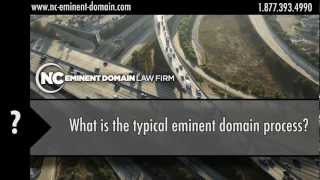 What is the typical eminent domain process [upl. by Nylyaj]