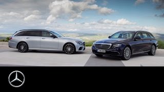 The new EClass Estate Trailer  MercedesBenz original [upl. by Tuinenga814]