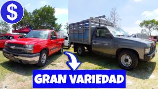 Camionetas en México en venta💲DE TODO TIPO Doble cabina Estaquitas pickup Suvs 4x4 [upl. by Gerge]