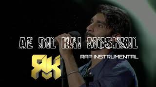 RCR  quotAe Dil Hai Mushkil Rap Instrumentalquot  MTV Hustle  RexRK [upl. by Aerdnuahs]