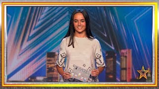 Tiene 13 AÑOS y es una MAGA capaz de HECHIZAR al JURADO  Audiciones 9  Got Talent España 2019 [upl. by Nadabas]