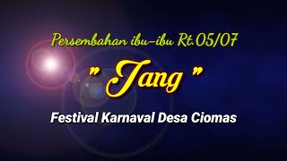 Festival Karnaval Desa Ciomas quotPersembahan ibuibu Rt0507quot [upl. by Hu]