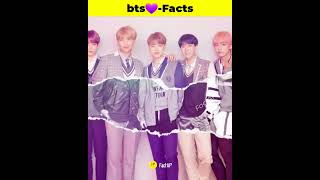 Interesting Fact About BTS Facts💜💜💜 bts in hindi FactAP Shorts [upl. by Eikram372]