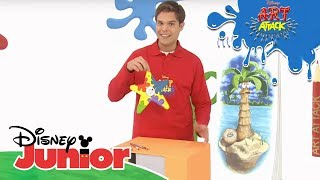 Art Attack Bastelclip 57 Türschilder  Disney Junior [upl. by Mauve964]