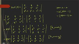 HSC Math 1st MatrixDeterminants CQ2 [upl. by Ginnie229]