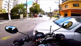 FUI FAZER UM TESTDRIVE NA FAN 160 E BATI A MOTO [upl. by Catt]