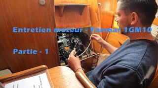 S23  Ep 2 Entretien moteur 1GM10 Yanmar de mon Eolia 25  Partie 12 [upl. by Alarice]