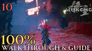 Black Myth Wukong 100 part 10  Chapter 3 Pagoda Realm Walkthrough amp Guide [upl. by Fleda]