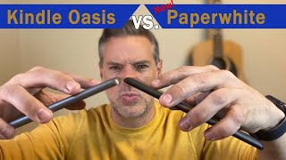 New Kindle Paperwhite 11th gen vs the Oasis 10th gen Which is better [upl. by Strohl]