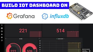 Build your IoT Dashboard with InfluxDB Cloud Grafana  Full setup with Nodemcu [upl. by Free]