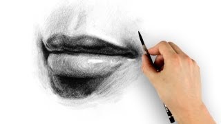 How to Draw Lips  Step by Step [upl. by Ramma]