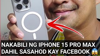 MAGKANO SAHOD SA FACEBOOK   ANG LAKI NG KITA NAKABILI AKO IPHONE 15 PRO MAX [upl. by Bigford]