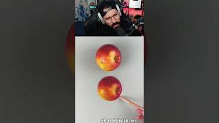 ✏️Technique de Dessin Incroyable🍎 Pomme Hyper Réaliste [upl. by Carrnan]