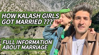 Kalash girl marriage system  how kalash get married [upl. by Dachia]