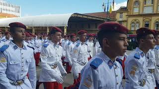 Desfile dos alunos do Colégio Militar de Porto Alegre [upl. by Konikow]