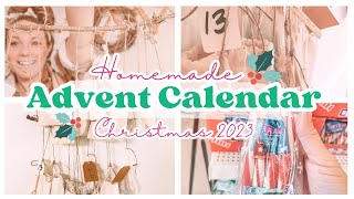 ADVENT CALENDAR DIY  HOMEMADE ADVENT CALENDAR IDEAS  BUDGET FRIENDLY DOLLAR TREE FINDS [upl. by Orton]