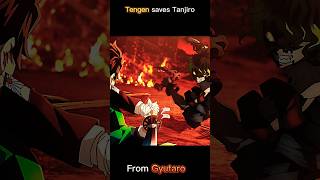 Tengen Uzui Saved Tenjiro From Death🔥 tengenuzui gyutaro fypシ゚ demonslayer [upl. by Conlin652]